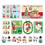2Pcs Christmas Cutting Dies Stencils Snowman Santa Claus Elk Gingerbread Man
