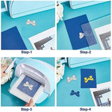 2Pcs Christmas Cutting Dies Stencils Snowman Santa Claus Elk Gingerbread Man