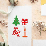 2Pcs Christmas Cutting Dies Stencils Snowman Santa Claus Elk Gingerbread Man