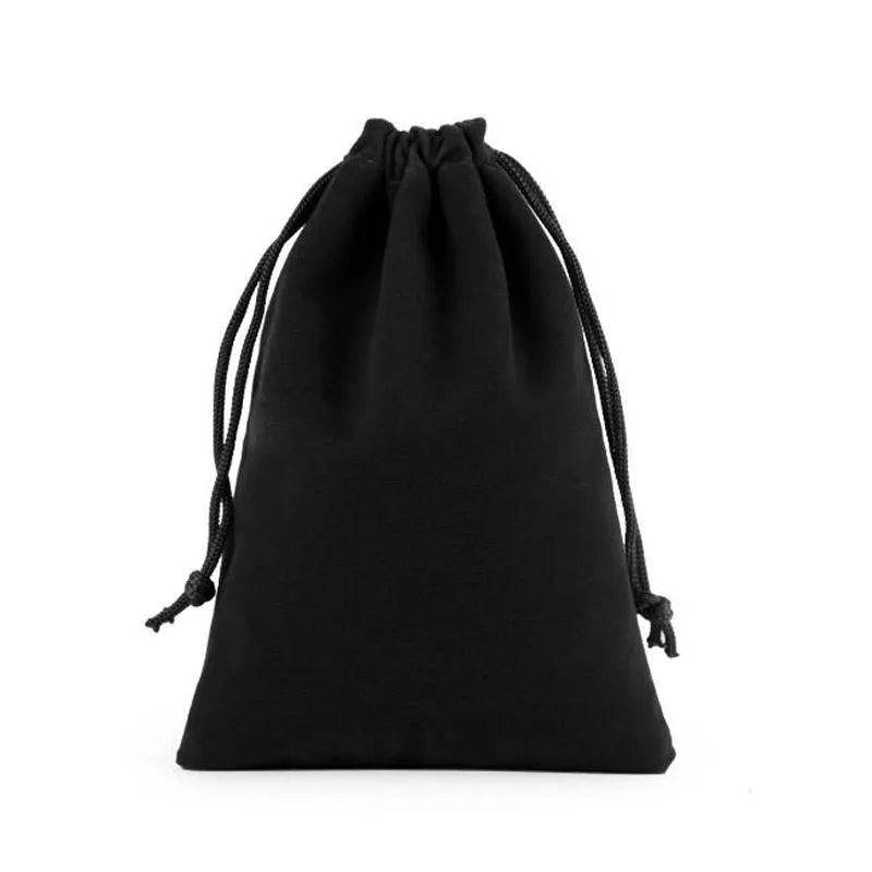 Large Velvet Drawstring Bag for Christmas Gift Packaging 40x50 cm
