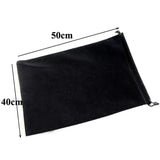 Large Velvet Drawstring Bag for Christmas Gift Packaging 40x50 cm
