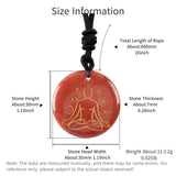 Chakra Stones Pendant Necklaces Set - Natural Agate Crystal Quartz Lapis Lazuli