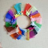 10pcs Organza Gift Bags Drawstring Wedding Birthday Christmas Party Jewelry Bags