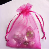10pcs Organza Gift Bags Drawstring Wedding Birthday Christmas Party Jewelry Bags