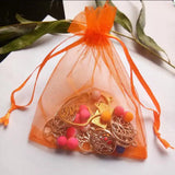 10pcs Organza Gift Bags Drawstring Wedding Birthday Christmas Party Jewelry Bags