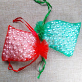 50pc Organza Jewelry Packaging Bags Wedding Party Gift Bag Pouch