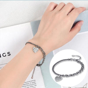 WANZHOU Silver Double Layer Pearl Bracelet Ladies Gift