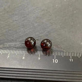 Natural Amber 925 Sterling Silver Stud Earrings for Women Jewelry