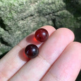 Natural Amber 925 Sterling Silver Stud Earrings for Women Jewelry