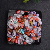 Natural Crystal Amethyst Agate Healing Stone Gravel Aquarium Home Decor