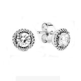 925 Silver Snowflake Stud Earrings DIY Jewelry