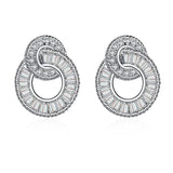 YaYI Summer Gemstones Moissanite Zircon Earrings