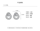 YaYI Summer Gemstones Moissanite Zircon Earrings