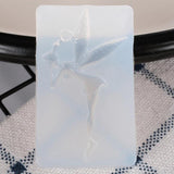 5pcs Christmas Resin Molds Silicone Angel Fairy Ornaments Pendant Molds