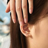 Moissanite Flower Stud Earrings 925 Sterling Silver