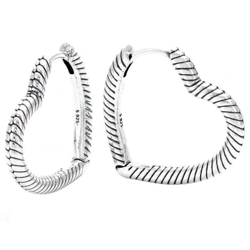 Polished Silver Tiara Earrings for DIY Jewelry