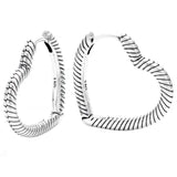 Polished Silver Tiara Earrings for DIY Jewelry