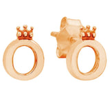 Polished Silver Tiara Earrings for DIY Jewelry