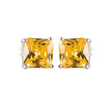 925 Silver Paraiba Tourmaline Stud Earrings Wedding Jewelry Gift