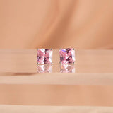 925 Silver Paraiba Tourmaline Stud Earrings Wedding Jewelry Gift