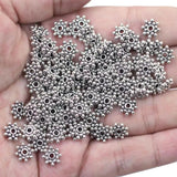 Christmas Snowflake Spacer Beads 3-12mm 12 Styles