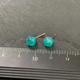 Amazonite 925 Sterling Silver Earrings Prevent Allergy Gemstone Jewelry