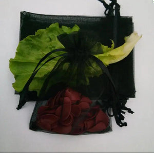 100pcs Organza Bags Jewelry Gift Drawstring Bags for Wedding/Birthday/Christmas