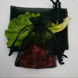 100pcs Organza Bags Jewelry Gift Drawstring Bags for Wedding/Birthday/Christmas