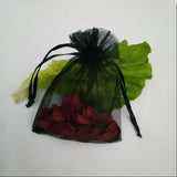 100pcs Organza Bags Jewelry Gift Drawstring Bags for Wedding/Birthday/Christmas