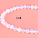 Opal Stone Set - 2/3/4/6/8/10/12mm Natural Stone for DIY Jewelry Making