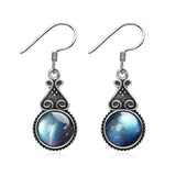 Labradorite Multicolor Pendant Earrings Sterling Silver Drop Earring