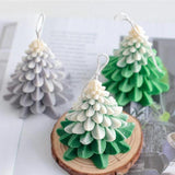 Christmas Tree 3D Candle Silicone Mold Plaster Mould