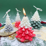 Christmas Tree 3D Candle Silicone Mold Plaster Mould