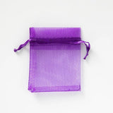 50Pcs/Lot Sheer Organza Bags Drawstring Pouches Christmas Candy Wedding