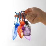 50Pcs/Lot Sheer Organza Bags Drawstring Pouches Christmas Candy Wedding