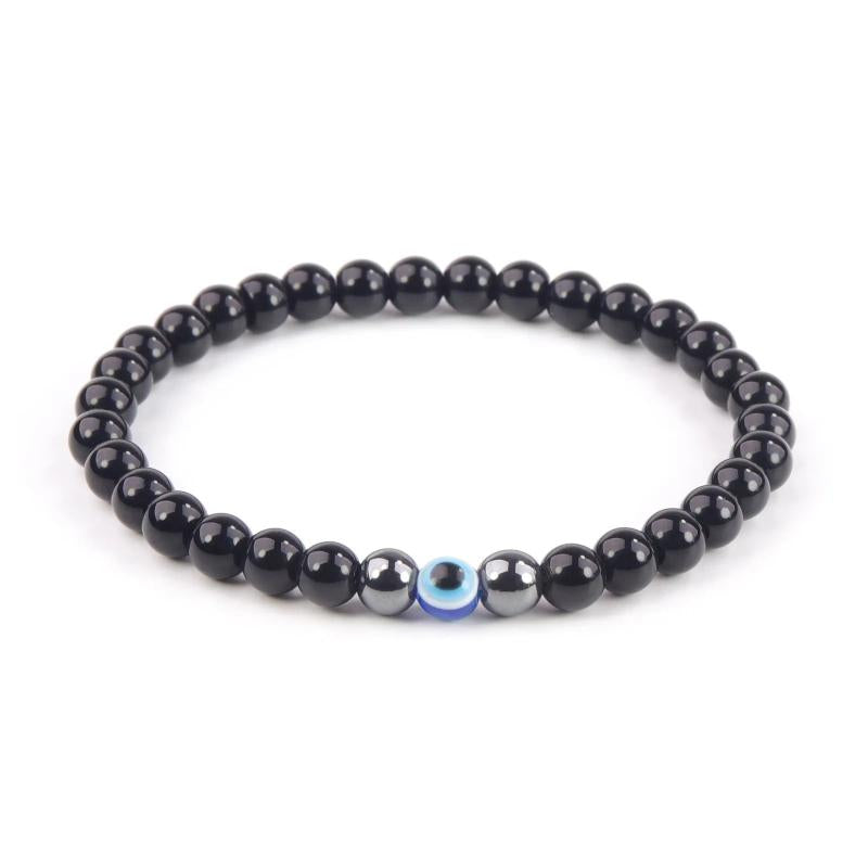 6mm Magnet Gem Agate T Bracelet