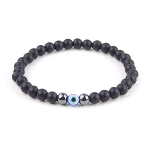 6mm Magnet Gem Agate T Bracelet