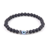 6mm Magnet Gem Agate T Bracelet