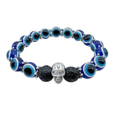 6mm Magnet Gem Agate T Bracelet