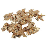 72Pcs Bow Butterfly Christmas Tree Decoration Ornament Gold