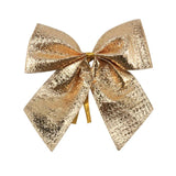 72Pcs Bow Butterfly Christmas Tree Decoration Ornament Gold