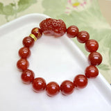 Red Agate Bracelet Crystal Gem Book