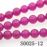 Natural Stone 4-12mm Red Rubys Round Beads DIY Accessory Bracelet Necklace
