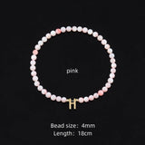Colorful Bead Bracelet 4mm Width Women's Jewelry Gift