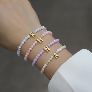 Colorful Bead Bracelet 4mm Width Women's Jewelry Gift