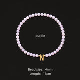 Colorful Bead Bracelet 4mm Width Women's Jewelry Gift