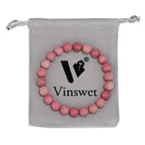 Labradorite Agate Opal Bracelet 8mm Quartz Beads with Gift Bag