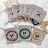 8mm Healing Quartz Beads Bracelet Natural Stone Agates Labradorite Amethysts