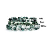 Green Ghost Stone Mental Healing Buddha Bead Charm Bracelet