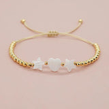 Go2boho Shell Heart Star Friendship Bracelet Minimalist Jewelry